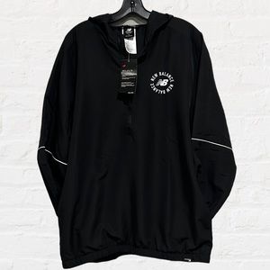 New Balance 1/4 Zip Pullover Hoodie‎ Windbreaker Men’s Sz Large